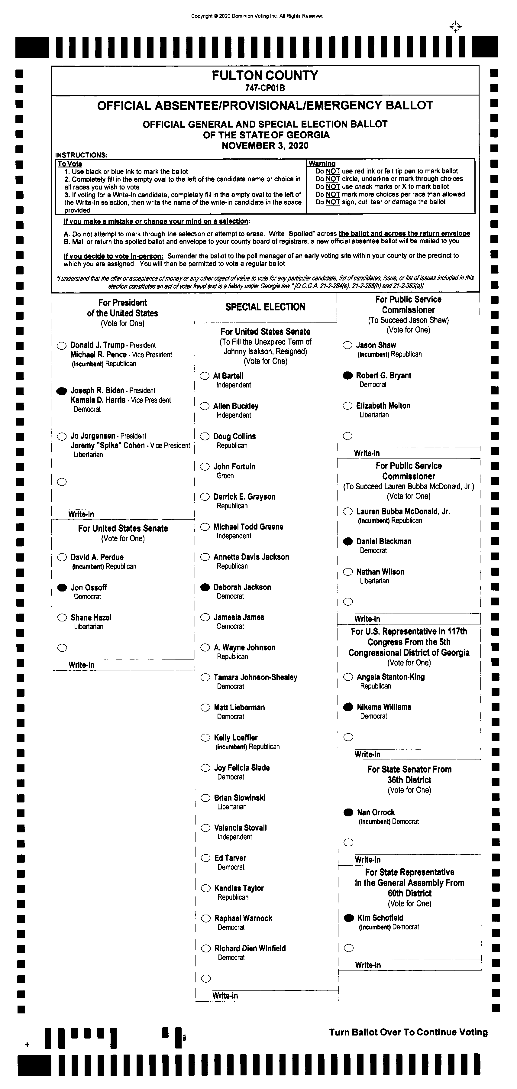 Source Ballot